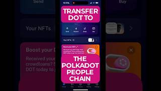 Transfer DOT to the Polkadot People Chain – Nova Wallet [upl. by Frame]