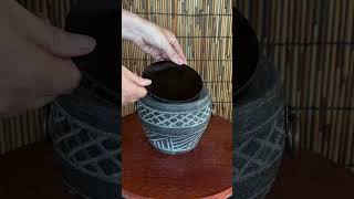 Stone mortar tea stove stonecraft craft handcraft teamaker ytshorts [upl. by Raasch]