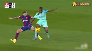 Barcelona vs Mallorca big win 51 [upl. by Refinneg]