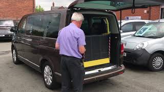 Wheelchair accessible Caravelle with Ricon rear lift [upl. by Ankney474]