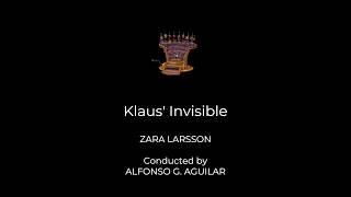 Zara Larsson amp Alfonso G Aguilar Invisible from Klaus orchestral version [upl. by Rush581]