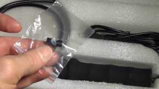 7MM USB Endoscope Inspection Video Camera UE0017MM unpacking amp close look [upl. by Ariday496]