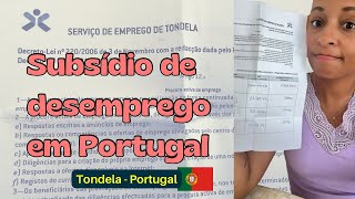 Seguro desemprego em Portugal 🇵🇹 como funciona [upl. by Della]