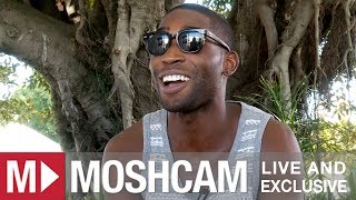 Tinie Tempah talks tearful fans and tour bus number twos at Future Music Festival  Moshcam [upl. by Dimitri234]