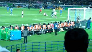 Gol filmado da arquibancada  Corinthians 1 x 0 Chelsea [upl. by Natsreik]