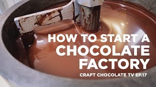 How to Start a Chocolate Factory  Ep17  Craft Chocolate TV [upl. by Leoni]