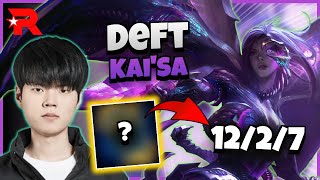 KT Deft KaiSa vs VelKoz  1419 [upl. by Ssur]