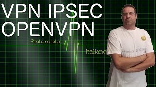 RETI  Corto 40 Realizzare una vpn IPSEC site to site con Openvpn [upl. by Novart]