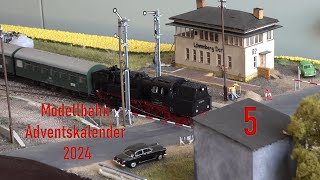 Modellbahn Adventskalender 2024 Tür 5 [upl. by Semajwerdna772]