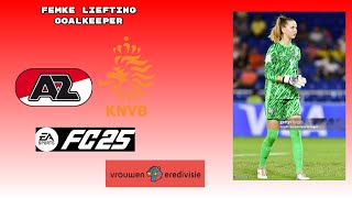 Femke Liefting AZ Alkmaar Vrouwen And Netherlands [upl. by Yajeet]