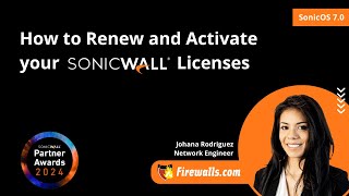 SonicWall Tutorial How to Renew and Activate your SonicWall Licenses [upl. by Inalaehak487]