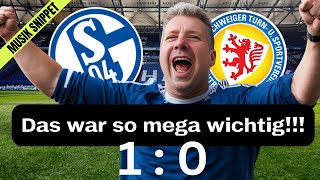 S04 vs BTSV 🔥 1  0 Sieg 🔥 Der Befreiungsschlag 🔥 MusicSnippet von SchalkesOpa nach dem Spiel [upl. by Gearhart]