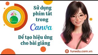 PHÍM TẮT TRÌNH CHIẾU CANVA FUNEDU [upl. by Allesor335]