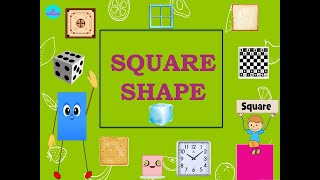 Square shape for kids introduction to Square shape shape Square [upl. by Bernice]