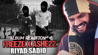 494 🇫🇷  FREEZE CORLEONE X ASHE22  RIYAD SADIO  ALBUM REACTION WENGLISH LYRICS [upl. by Filler]