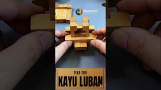 Tutorial Membuat dan Merakit Puzzle Lu Ban tekateki puzzle luban [upl. by Benedetto]