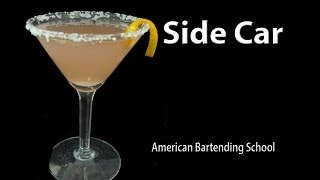 Side Car Cocktail Drink Recipe [upl. by Balas]