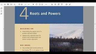 FM 10 41 Estimating Roots and Intro to Radicals [upl. by Jaynell]