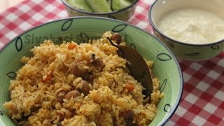 Vegetable biriyani வெஜிடபிள் பிரியாணிSivakasi Samayal  Recipe  93 [upl. by Rosen]