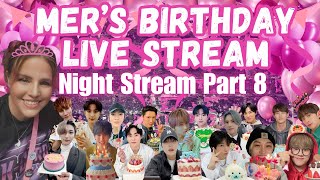 Mers Birthday PM Stream Part 8  KCord girls Reaction [upl. by Akenor]