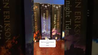 Whats your favorite Malazan Book of the Fallen Booktube fantasyauthor [upl. by Alram]