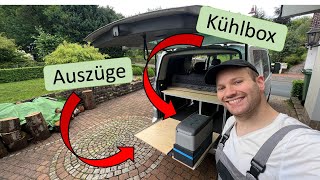 Praktische Auszüge im VW Bus T5T6 [upl. by Sukcirdor]