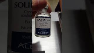 Iniciando tratamiento de Soliris Eculizumab Laboratorio Alexion [upl. by Rekyr107]