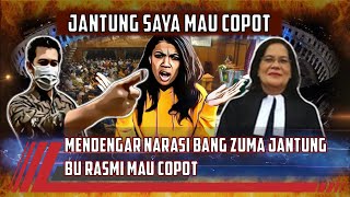 Bu Rasmi  Mendengar Narasi Bang Zuma Jantungku Mau Copot [upl. by Okoyk]