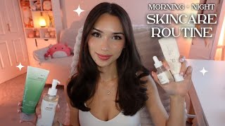 Morning  Night Skincare Routine for Acne Prone Skin [upl. by Arihaz677]