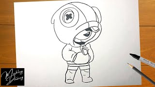 How To Draw Mecha Crow  Brawl Stars [upl. by Silin]