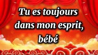 Tu habites mon esprit mon amour ❤️ je rêve secrètement de toi 💘 lettre damour 💌 [upl. by Lledrac]