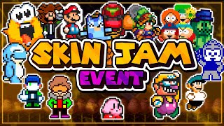 SKIN JAM EVENT  Super Mario 4 Jugadores Online Battle [upl. by Misa]