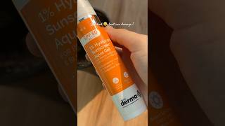 Best sunscreen for oily skin thedermaco sunscreen spf50 skincareproducts sundamage [upl. by Fruin567]