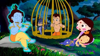 Chhota Bheem  Musibat mein Krishna aur Bheem  Cartoons for Kids  Funny Kids Video [upl. by Keligot]