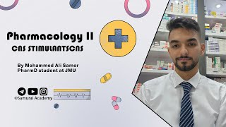 Pharmacology II  CNS Stimulant  Methylxanthines caffeine  Nicotine  Cocaine  Amphetamine [upl. by Euqinaj]