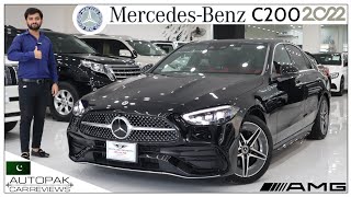 Mercedes C200 AMG 2022 Newest C Class  Detailed Review with Price [upl. by Haet]