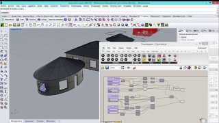 1 tutorial Grasshopper 3d Rhinoceros [upl. by Inalel]