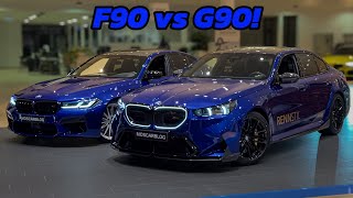 2025 BMW M5 G90 vs M5 F90 Which one is the best [upl. by Ferris]