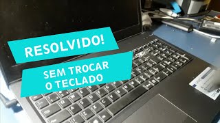 RESOLVIDO  TECLADO NOTEBOOK NÃO FUNCIONA ALGUMAS TECLAS NO WINDOWS [upl. by Eibob]