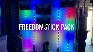 Chauvet DJ Freedom Stick Short Demo [upl. by Anuhsal]