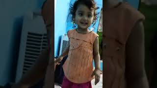 Sansu old vedio beating father  cute baby 4 blog  masti with father [upl. by Shiller]