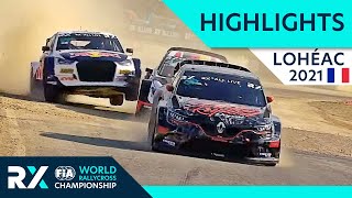 World RX Qualifying Highlights  World RX of Lohéac 2021 Q1 Q2 Day 1  Rallycross France 2021 [upl. by Ted]