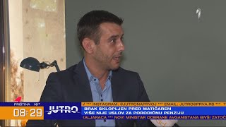 JUTRO  Koji su uslovi za nasleđivanje porodične penzije  PRVA [upl. by Debra339]