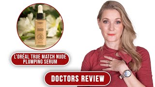 I tried LOréal Paris True Match Nude Plumping Tinted Serum Is it the best drugstore foundation [upl. by Lamiv291]