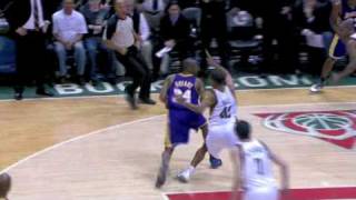 Kobe Bryant Game winner vs Milwaukee Bucks December 16 2009 [upl. by Roose]