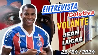 Entrevista Coletiva  Volante  Jean Lucas 26l90424 [upl. by Akeihsal846]