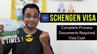 How to apply for Schengen Visa from India  Europe Tourist Visa Process  Schengen Visa Application [upl. by Nettle]