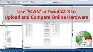 BK07 Use Scan in TwinCAT 3 to Upload and Compare Hardware Configuration [upl. by Teplica151]