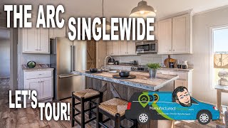 HOME TOUR  The NEW amp UPDATED ARC Single wide by Sunshine Homes [upl. by Akselav]