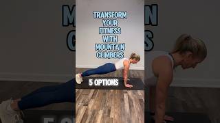 Mastering the Mountain Climber Exercise From Beginner to Advanced exercise shorts [upl. by Ecidnak]